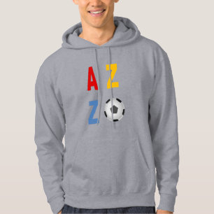 Pullover à capuche gris pour hommes ARIZONA SPORT