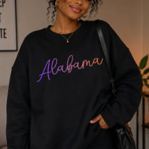 Pullover à col ras Crewneck Alabama Pride State Tr