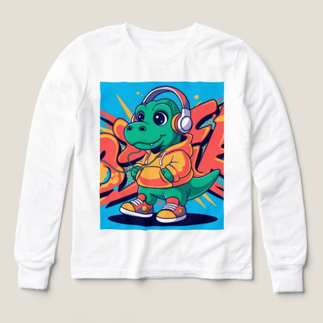 Pullover-Dino (Design Vorderseite)