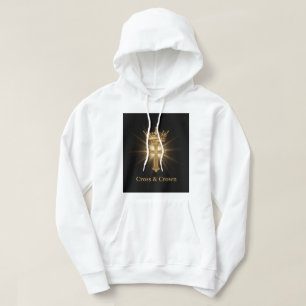Pullover homme chrétien Couronne d'or Jésus est Ro