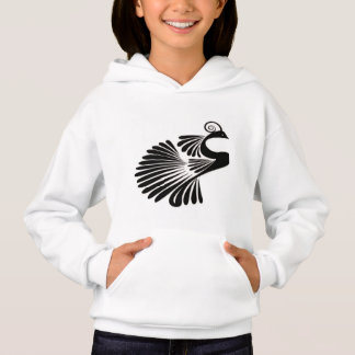 Pullover Hoodie von Girls' Peacock - Lebhafter Sti
