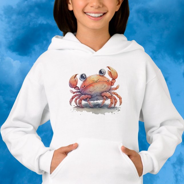 Pullover Hoodie von niedlich Crab Girl (Von Creator hochgeladen)