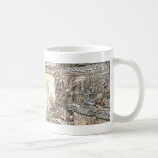 Pullover-Kabel und Zwerge - Tasse