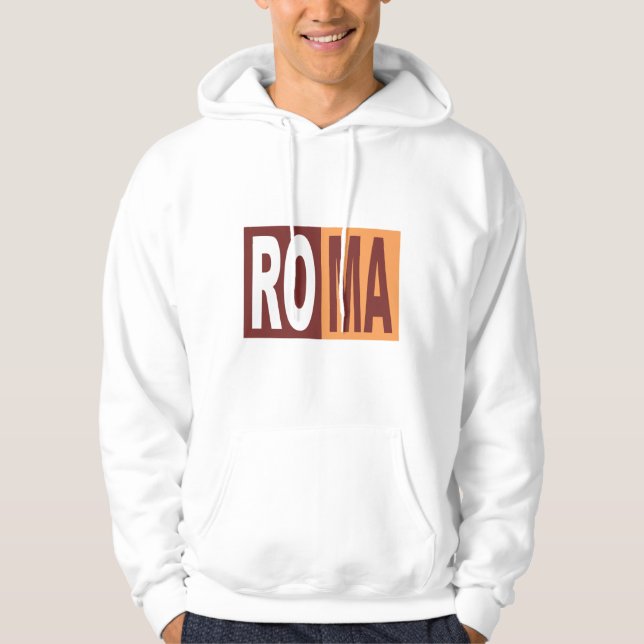 Pullover mit Kapuze ROMA ITALIA (Vorderseite)