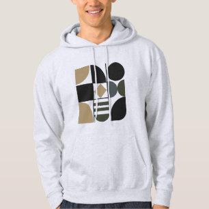 Pullover mit Kapuze und verschiedenen Formen für H