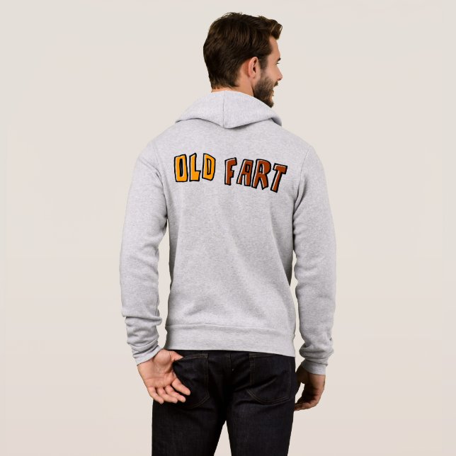 Pullover mit Vollzipper für alte Knacker (Schwarz voll)