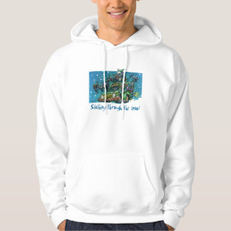 pullover pour transpercer la neige