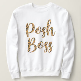 Pullover Pullover Sweatshirt aus Posh Boss Leopard