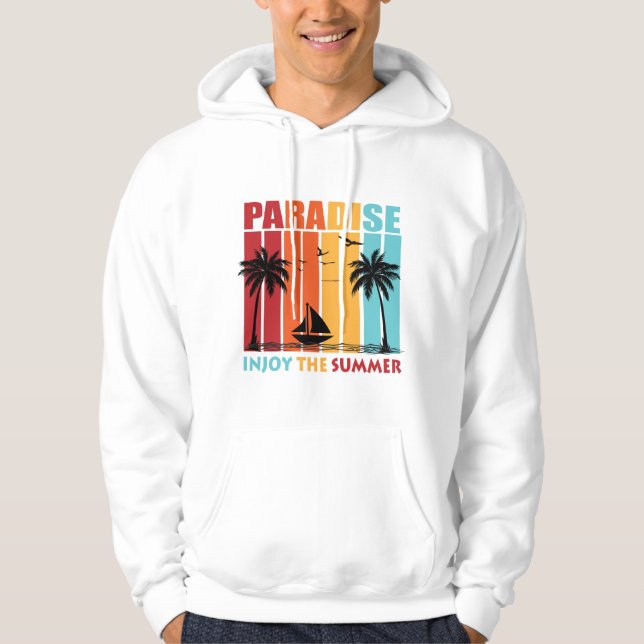 Pullover sweatshirt de streetwear à l'esthétique é (Devant)
