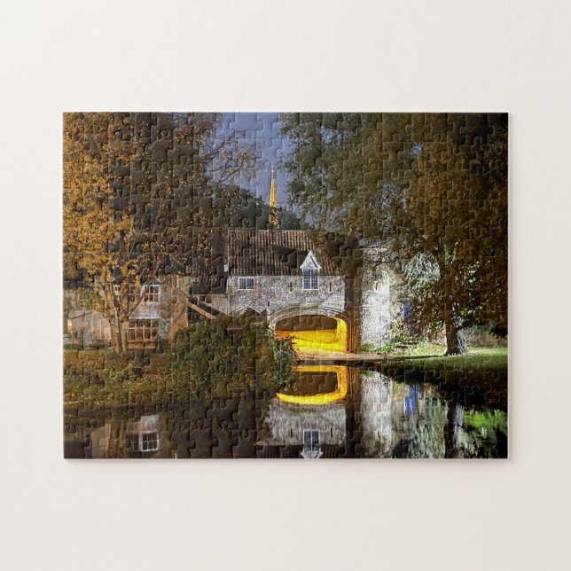 Pulls Ferry Norwich Norfolk Jigsaw Puzzle (Horizontal)