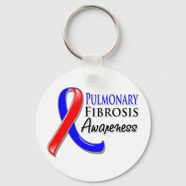 Pulmonale Fibrose Schlüsselanhänger (Vorderseite)