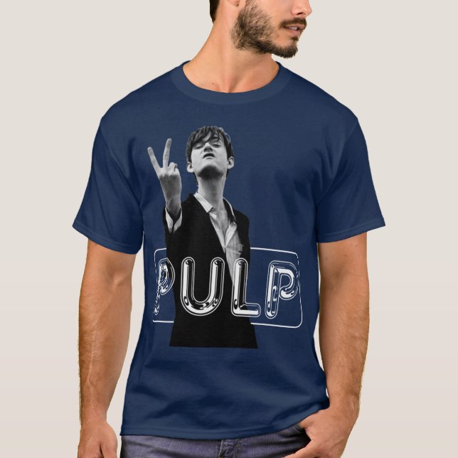 PULP Band Retro Mädchen T-Shirt (Vorderseite)