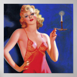 Pulp-Illustrationsposter Poster