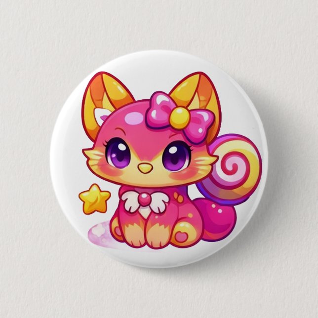 Pulpunkys Kawaii Accessoires Button (Vorderseite)