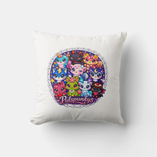 Pulpunkys Surprise Coussin Jeté