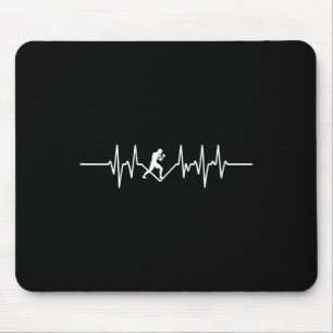 Puls eines Kickboxer-MMA-Enthusiasten  Mousepad