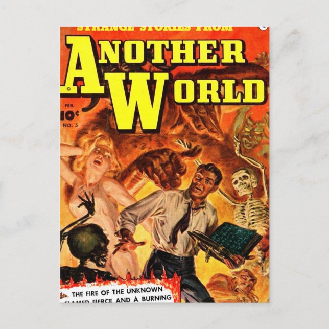 Puls-Science Fiction-Postkarte Nr. 1 Postkarte (Vorderseite)