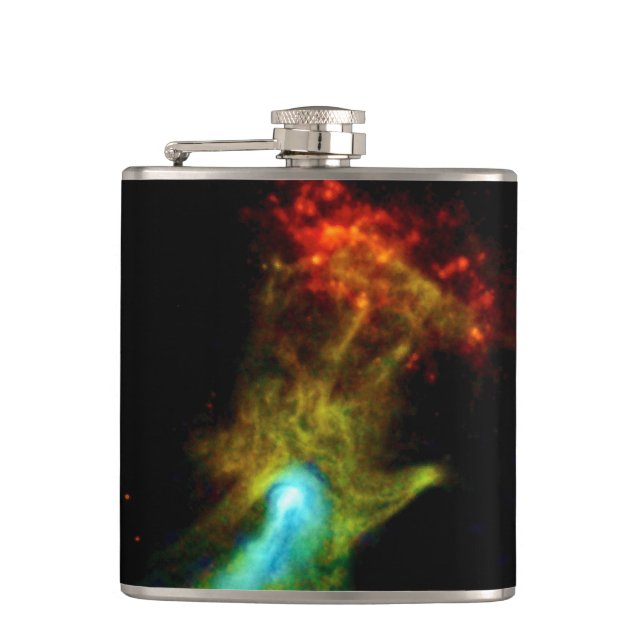 Pulsar B1509 - Hand of God X-Ray Nebula NASA-Foto Flachmann (Vorderseite)