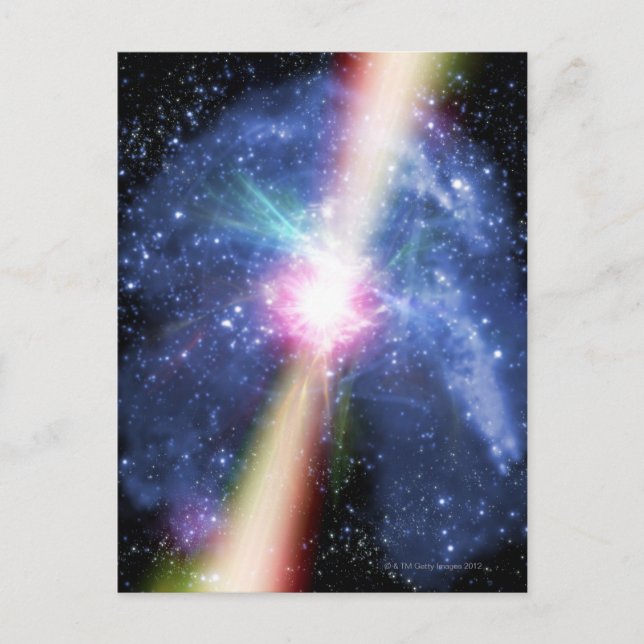 Pulsar Postkarte (Vorderseite)