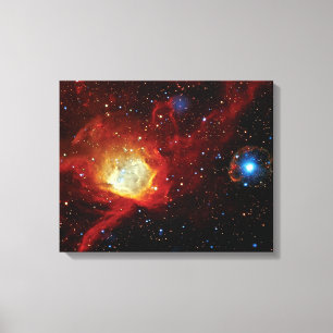 Pulsar SXP 1062 Supernova-Überrest NASA Weltraumfo Leinwanddruck