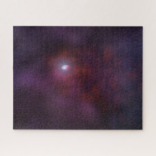 Pulsar windet von einem Neutronenstern.