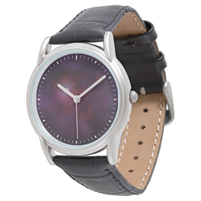 Pulsar windet von einem Neutronenstern. Armbanduhr (Schrägansicht)