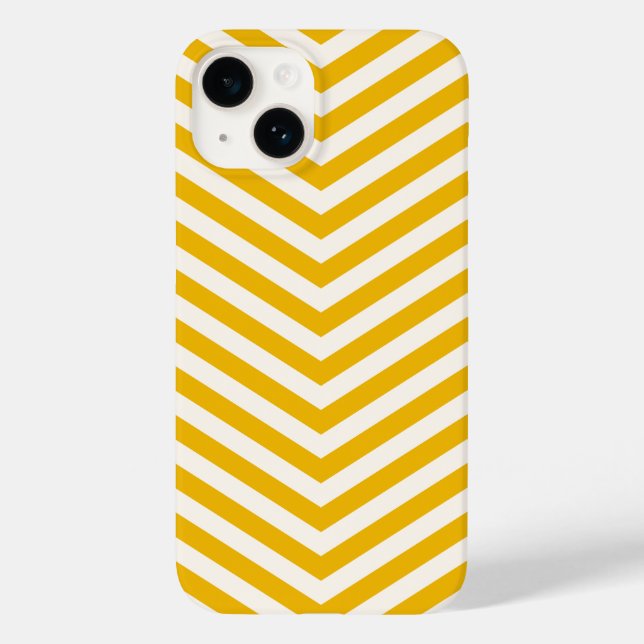 Pulse Point Lemon Pop Case-Mate iPhone 14 Hülle (Rückseite)