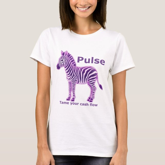 Pulse Zebra Mug T-Shirt (Vorderseite)