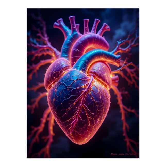 Pulsierend mit Hoffnung Poster (Vorderseite)