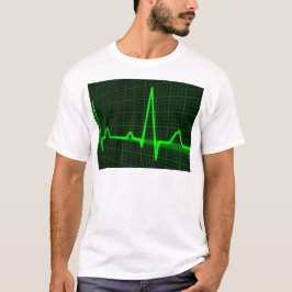 Pulsspurmuster T-Shirt