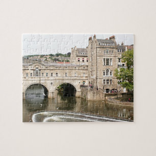 Pulteney Bridge, Avon River, Bath, England