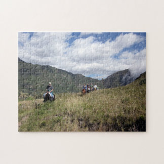 Pululahua Vulkan-Krater, Ecuador-Puzzlespiel