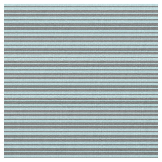 Pulver Blau und dunkelgraue Streifen Stoff (Nahaufnahme)