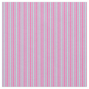 Pulver Blau- und Hot-Pink-farbene Linien Stoff