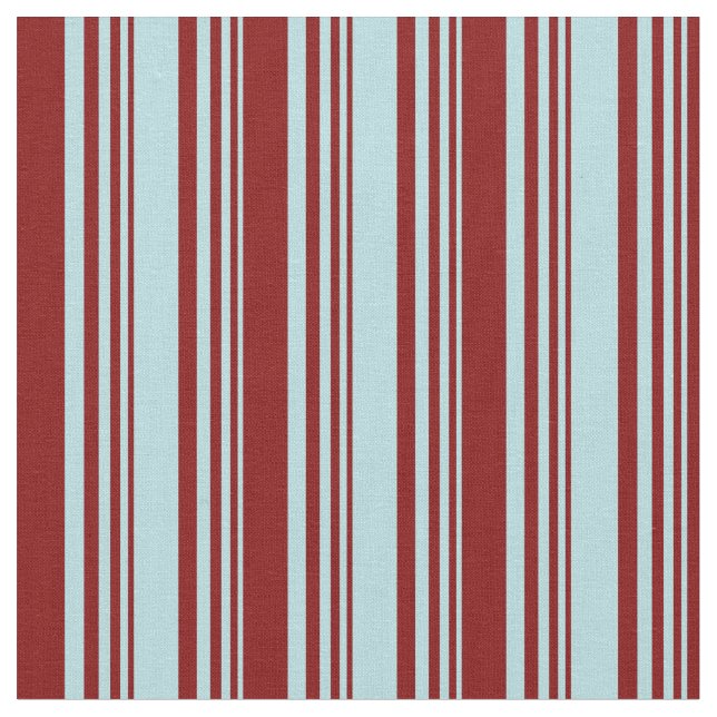 Pulver Blau und Maroon farbiges Muster Stoff (Nahaufnahme)