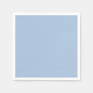 Pulver Blau weich Pastellfarben Serviette