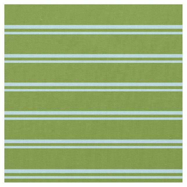Pulver Blaue und grüne Streifen Stoff (Nahaufnahme)