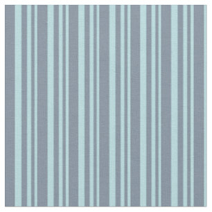 Pulver Blaue und helle Schiefergraue Streifen Stoff