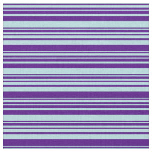 Pulver Blue & Indigo farbige Linien Stoff