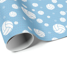 Pulver Blue Volleyball Zickzack Gemustert