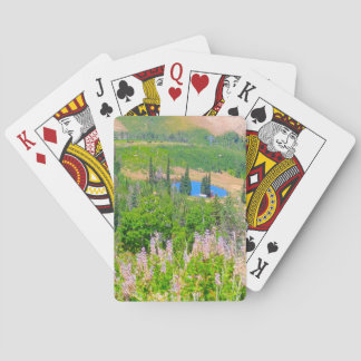 Pulver-GebirgsSommerzeit Spielkarten