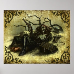 "Pulver & Knochen" Poster