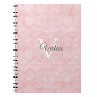 Pulver Pink Notizblock