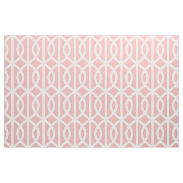 Pulver-rosa Gitter-Muster-Gewebe Stoff (Fat Quarter (45,7 x 55,9 cm))