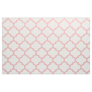 Pulver-rosa marokkanisches Gitter-Muster-Gewebe Stoff
