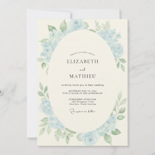 Pulver-Veronika-Kranz-Hochzeit Einladung