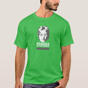 Pulver zu den Leuten (Snowboard) T-Shirt