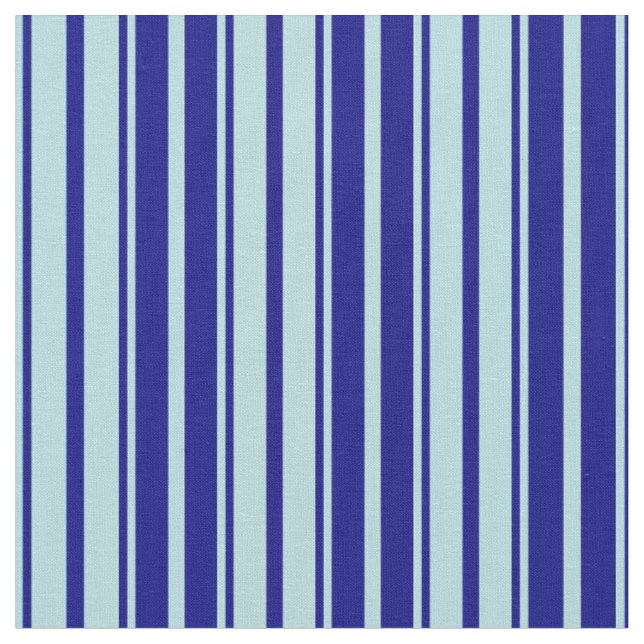 Pulverblau und blau-gestrichene Muster Stoff (Nahaufnahme)