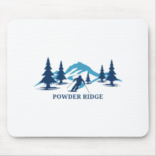 Pulverfass Minnesota Ski Resort Skifahren Skifahre Mousepad