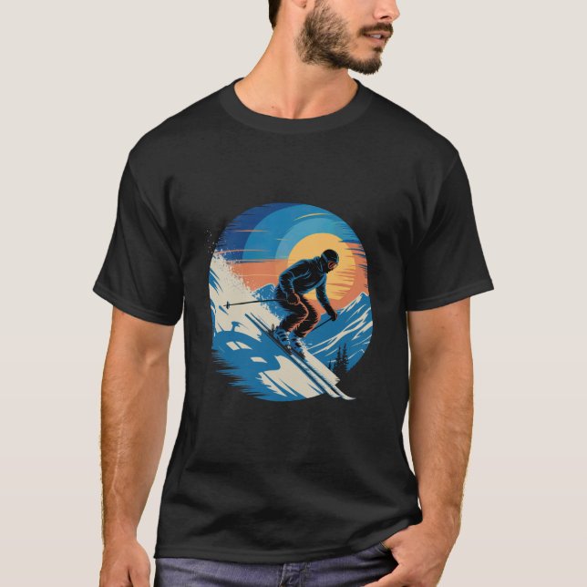 Pulverschnee T-Shirt (Vorderseite)